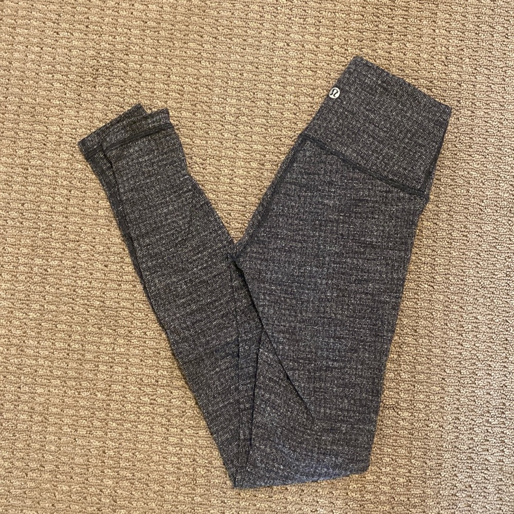 Size 2 Lululemon Knit Leggings